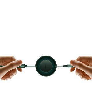 Kabelis Bright Mirror 2 3 in 1 - Type C į Micro USB, Lightning, Type C - 100W 1,1 metro (CAMJ010206) žalias