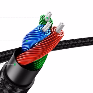 Ugreen AV112 AUX garso laidas tiesus minijack 3.5mm 1m - mėlynas