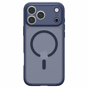 Spigen Ultra Hybrid MagSafe dėklas iPhone 18 Pro / 17 Pro, tamsiai mėlynas
