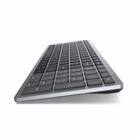 DELL KM7120W klaviatūra RD belaidis ryšys + „Bluetooth“ QWERTY JAV tarptautinė versija Pilka, Titanas