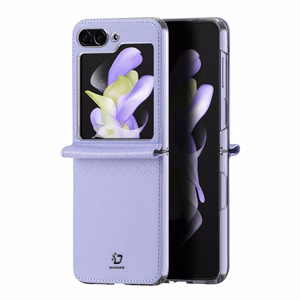 Dėklas Dux Ducis Bril Samsung F731 Z Flip5 5G violetinis