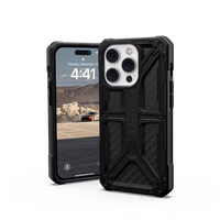 UAG Monarch dėklas telefonui iPhone 14 Pro - juodas anglis