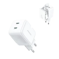 Įkroviklis Joyroom JR-TCL05 45W 2xUSB-C baltas