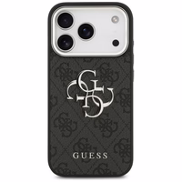 Guess 4G Big 4G Classic Logo dėklas telefonui iPhone 17 Pro Max - juodas