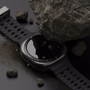 Ringke Slim ir grūdinto stiklo dėklas + stiklo rinkinys Samsung Galaxy Watch Ultra 47mm - skaidrus