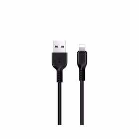 Kabelis USB-A į Lightning Hoco 2,4A 1 m X20 juodas