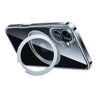 Torras Ostand Pro dėklas telefonui iPhone 16 (Skaidrus)