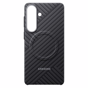 Samsung Carbon Magnet dėklas Samsung Galaxy S26+, suderinamas su MagSafe – pilkas