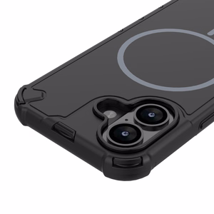 Defender 2in1 Mag dėklas for iPhone 16 6,1" juodas