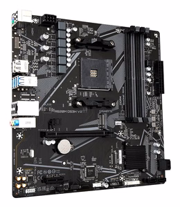 GIGABYTE A520M DS3H V2 pagrindinė plokštė - palaiko AMD Ryzen 5000 serijos AM4 procesorius, iki 4733MHz DDR4 (OC), PCIe 3.0 x16, GbE LAN, USB 3.2 Gen 1