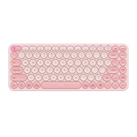 Baseus K01A Wireless Tri-Mode Keyboard Baby Pink