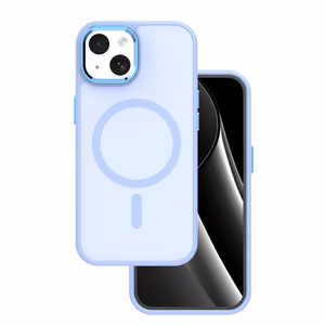Frozen Magnetinis dėklas telefonui iPhone 15 6,1" šviesiai mėlynas