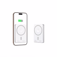 Tech-Protect PB33 LifeMag MagSafe 5000mAh Išorinė baterija (f) - sidabrinė