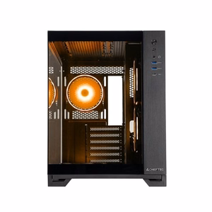 Kompiuterio korpusas CHIEFTEC Visio GM-30B MidiTower juodas