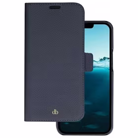 Dėklas dbramante 1928 New York 2w1 Wallet iPhone 14 Pro mėlynas