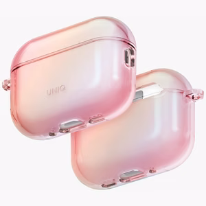 Uniq Iridescia Hang deklas AirPods Pro 3 - skaidrus rozinis