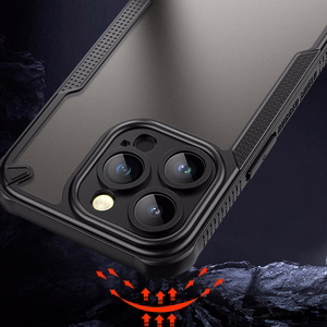 Defender Matinis dėklas for iPhone 17 Air 6,6" juodas