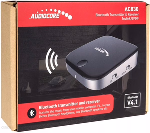 Baseus Qiyin Bluetooth 5.0 AUX imtuvas (juodas)