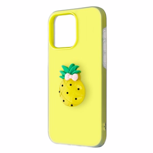 Fruit 2in1 dėklas skirtas iPhone 16e / 17e geltonas