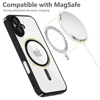 Tech-Protect MagFlex Magnetinis dėklas telefonui iPhone 16e - skaidrus