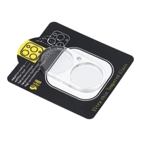 5D pilno klijavimo kameros apsauginis stiklas - iPhone 16 Plus skaidrus