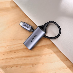 Ugreen USB Type C į HDMI 2.0 adapteris 4K @ 60 Hz Thunderbolt 3 MacBook / PC pilkas (70444)