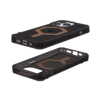 UAG Plyo Magnetinis dėklas telefonui iPhone 15 Pro - juodas ir rudas