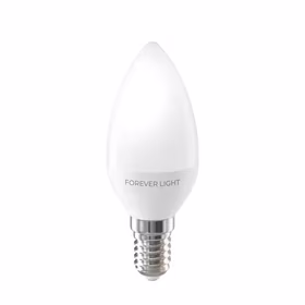 Forever Light LED Bulb E14 C37 4.8W 630lm 6000K class E