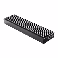 Orico M2PV-C3 M.2 NVME USB-C 10Gb/s diskų įrenginys - juodas