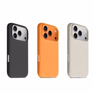 Crong Color Cover Magnetic MagSafe dėklas, skirtas iPhone 17 Pro Max, juodas