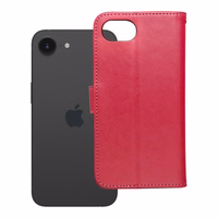 MEZZO Book dėklas telefonui IPHONE 16e (SE 4 2025) - svajonių gaudyklė magenta