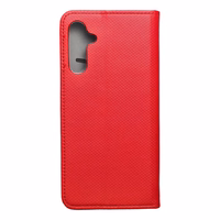 Išmanusis dėklas knygos tipo SAMSUNG M15 - raudonas (m)