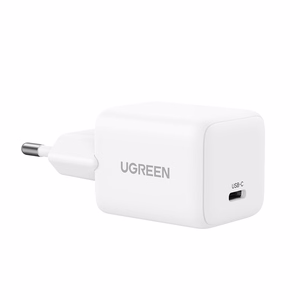 Ugreen Nexode N Series X512 20W GaN 1x USB-C tinklo įkroviklis - baltas