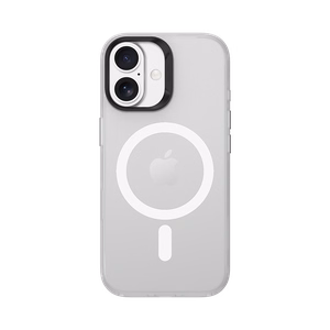 Benks magnetinis Lucid Armor dėklas iPhone 17 baltas (0067) (kamera valdymo mygtukas)