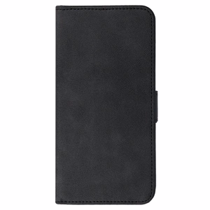 COMMON universalus knygos tipo dėklas (DYDIS M) Samsung S21/S10/Note/Note 2/Note 3/Huawei P30 Lite/P9/P9 Lite/Sony Xperia Z3/Z4/Z5, juodas