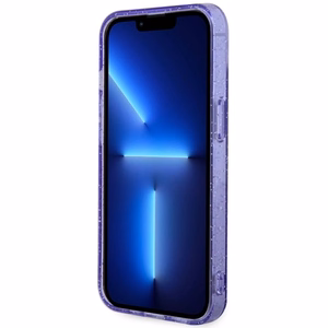 Guess GUHMP14MHCMCGU iPhone 14 Plus 6.7" violetinis auksinis dėklas MagSafe