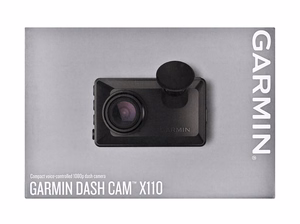 Garmin Dash Cam X110 – automobilinis vaizdo registratorius, Full HD, Wi-Fi, Bluetooth, juodas