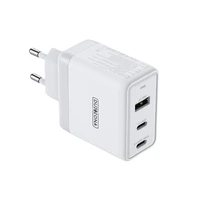 Įkroviklis DUZZONA T1 65W 2xUSB-C/USB-A baltas