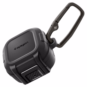 Spigen Lock Fit dėklas Samsung Galaxy Buds 4 / 4 Pro - Matte juodas