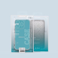 Nillkin Nature Pro dėklas telefonui iPhone 14 Pro, šarvuotas dangtelis, permatomas