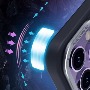 X-ONE Dropguard Magnetinis dėklas Air (suderinamas su MagSafe) - Apple iPhone 16 Plus juodas