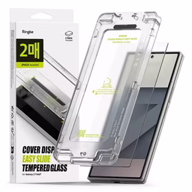 Ringke Cover Display Easy Slide grūdintas stiklas 2 vnt. Samsung Galaxy Z Fold 7 - permatomas