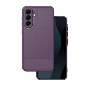 Simple Carbon dėklas telefonui Samsung Galaxy A56 5G violetinis