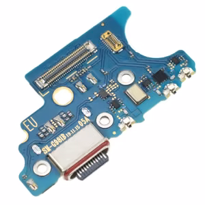 Lanksčioji jungtis Samsung G981/G980 S20 su įkrovimo kontaktu, mikrofonu originali (used Grade A)