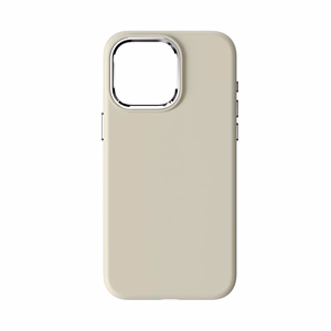 Dėklas skirtas iPhone 15 PRO MAX Forcell F-Protect Frame Premium suderinamas su Magsafe senovinė balta