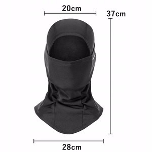 Rockbros LF7345BK pašiltinta sportinė balaklava - juoda