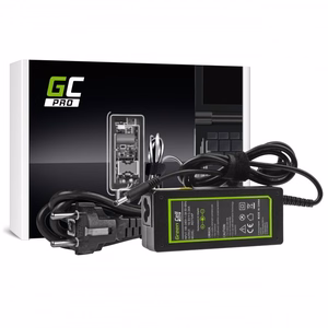 Green Cell AD75AP maitinimo adapteris vidaus naudojimui 65 W, juodas