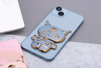 Lipnus telefono stovas DOLL - mėlynas