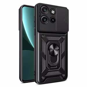 "Defender Slide" dėklas, skirtas "Motorola Edge 50 Neo", juodas