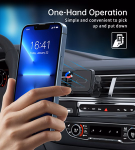 Automobilinis telefono laikiklis Choetech H042 juodas